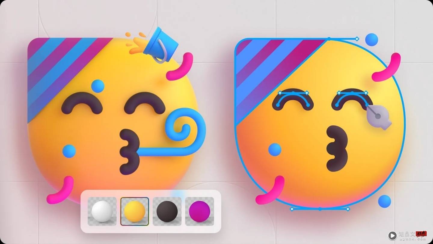 微软开发 1,500 多种 3D Emoji 可让创作者重新定义、二次创作 数码科技 图2张